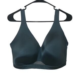 Lane Bryant Cacique Women's Teal Lightly Lined Bra Womans Plus Size 38I